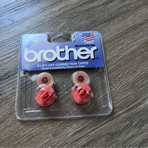 BROTHER 2-Lift Off Correction Tapes NEW